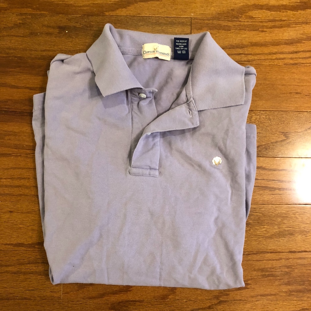 Cotton Brothers Polo Shirt in Lavender